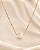 Conjunto - CJ 2 PÇ CHOCKER C/PÉROLA ÚNICA 10MM - Imagem 2