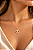 CONJ 2PÇ CORDÃO VENEZ + PING CIRCULO CRAVEJADO C/C - Imagem 2