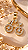 PINGENTE BICICLETA CRAVEJADA C ZIRC - Imagem 1