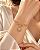 PULSEIRA CIRCULOS E ESRELA PENDENTE CRAVEJ ZIRC - Imagem 1