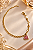 PULSEIRA ELO PORTUGUES E CORAÇÃO CRAV PINK - Imagem 1