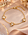 PULSEIRA ELOS E BORBOLETAS PEROLISADAS - Imagem 1