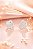 BRINCO ROSA CRAVEJADA C PONTO LUZ CENTRAL ZIRC - Imagem 1