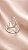 ANEL ZIG ZAG EM PRATA E FAIXA EM ZIRCONIAS 1MM - Imagem 2