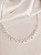 CHOKER PINOS ESFERICOS ZIRC ROSA BEBÊ - Imagem 1