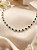 CHOKER CORAÇÕES EM ZIRCONIA VERDE ESMERALDA - Imagem 2
