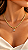 CONJ 2 PÇ CHOKER LACRAIA LUXO E PING CRIANÇA ZIRC - Imagem 2