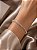 BRACELETE PREGO MALHA EM PRATA 18CM - Imagem 2