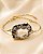 BRACELETE ARO 1 PEDRAS NATUR GEODO MAIOR - Imagem 1
