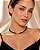 CHOKER COM PEDRAS NATURAIS DE CASCALHOS- ONIX - Imagem 2