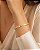 BRACELETE C/ DETALHE RENDADO E FLORES - Imagem 2
