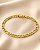 PULSEIRA MASCULINA CARTIER 3X1 FINA AÇO DOURADO - Imagem 2