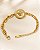 PULSEIRA EGIPCIA AÇO DOURADO - Imagem 1