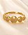 BRACELETE ARO C/ CIRCULOS CRESCENTES E DECRESCENTE - Imagem 1