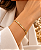 BRACELETE C NAVETES EMBUTIDAS AÇO - Imagem 2