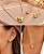 CONJUNTO COLAR VENEZIANA COM ESFERA + BRINCOS - Imagem 1
