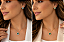 CONJUNTO COLAR E BRINCOS GOTA ZIRCONIA VERDE CRAVE - Imagem 3