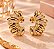 BRINCO ESTILO EAR CUFF LINHAS ORGANICAS LISAS E CR - Imagem 1