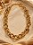 COLAR  GARG ELO LOSANGO LISO AMASSADO 40+5CM - Imagem 1