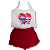 Baby Doll Pijama Virginia Curto Stitch - Imagem 2