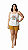 Pijama Plus Size Short Liso - Imagem 2