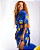 CAMISA DE BOTÃO ESTAMPADA EM VISCOSE - AZUL SARAPINTADO - Imagem 2
