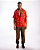 CAMISA DE BOTÃO ESTAMPADA EM VISCOSE - VERMELHO CORTEJO - Imagem 3