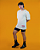 CAMISETA OVERSIZED 100% ALGODÃO - STICKER - Imagem 1