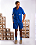 SHORT LINHO COM BORDADO - AZUL SARAPINTADO - Imagem 4