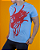 CAMISETA TRADICIONAL 100% ALGODÃO COM ESTAMPA FRONTAL - FLY - Imagem 4