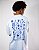 CAMISETA OVERSIZED 100% ALGODÃO - REISADO - AZUL CÉU - Imagem 1