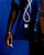Camisa oversized em mescla de linho - Armorial - Azul - Imagem 5