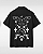 Camisa oversized em mescla de linho - Armorial - Preto - Imagem 2