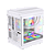 Gabinete Gamer Ryvel Hymir White 9x Fans ARGB RY-GB-HR-WT - Imagem 4