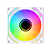 Cooler Fan Gamer Ryvel 120mm ARGB 5V Aspen Branco - Imagem 4