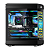 Gabinete Gamer Ryvel Cube Screen Black RY-GB-CBS-BL - Imagem 4