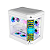 Gabinete Gamer Ryvel Cube Screen White RY-GB-CBS-WT - Imagem 2