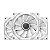 Kit 3 Fans Gamer Ryvel Aspen White 120mm ARGB com Controladora e Controle – RY-FN-AP-WT - Imagem 8