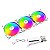 Kit 3 Fans Gamer Ryvel Frost White 120mm ARGB com Controladora e Controle – RY-FN-FT-WT - Imagem 3