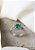 Anel Ouro 18k com Esmeralda - Imagem 1