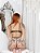 Harness para Cintura e Coxa com Algemas Zebra - Imagem 1