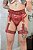 Harness Cinta Liga Love Red - Imagem 1