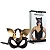 Máscara Mulher Gato com Orelhas Gold - Imagem 3
