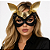 Máscara Mulher Gato Gold - Imagem 1