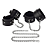 Kit Restritor com Algemas e Tornozeleiras + Corrente de 60cm - Imagem 1