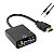 Cabo Conversor Hd VGA Com  Audio - Y1146 Kapbom - Imagem 2