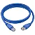 Cabo de Rede Internet Cat.5e 1.5M Azul - Imagem 1