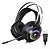 FONE OUVIDO SATELLITE HEADSET GH-550 USB STEREO 50MM 7.1 LED RGB PRETO - Imagem 1