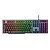 Teclado Gamer Viper Pro Semi Mecanico Rgb Naja - 408 Preto Bivolt - Imagem 1