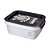 Marmita com Trava e Compartimento Interno Oficial do Corinthians 850ml Plasutil Ref.16204 - Imagem 1